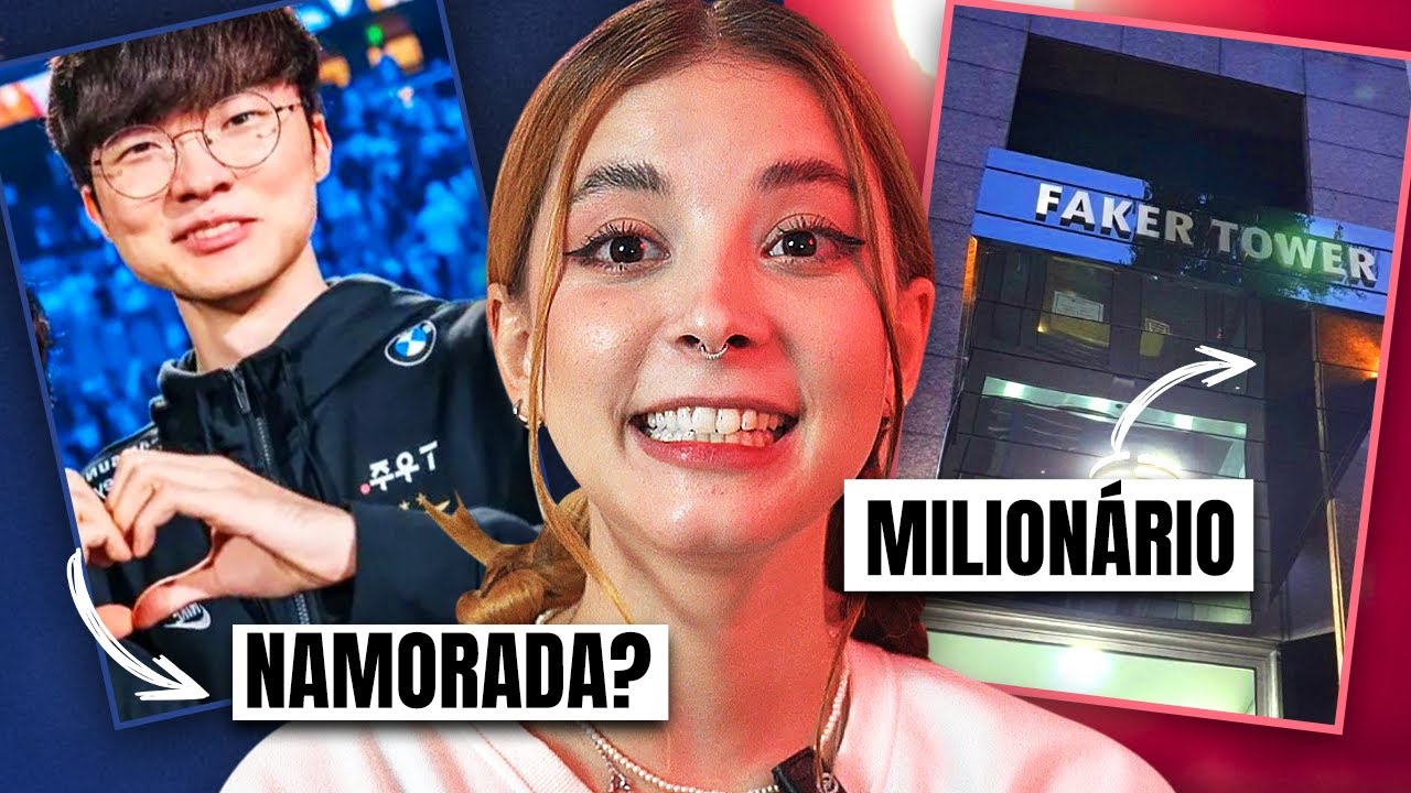 ELE ficou MILION&Aacute;RIO jogando League of Legends - FAKER