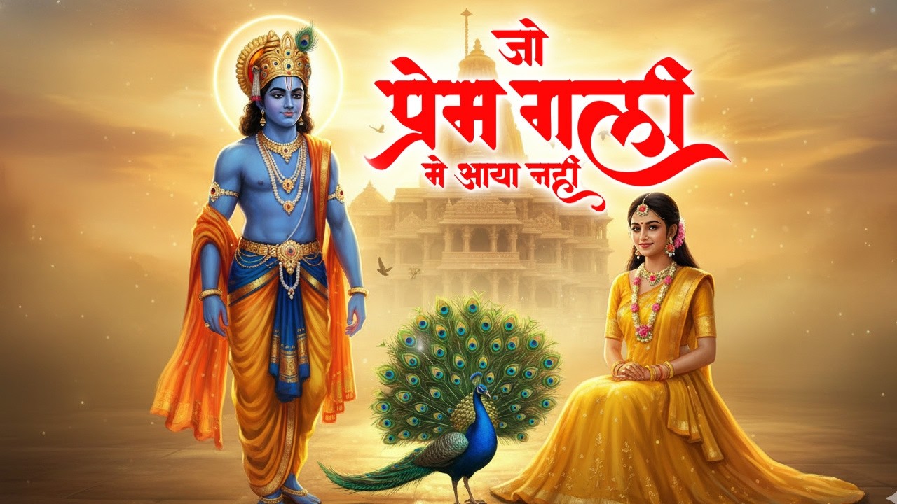 जो प्रेम गली में आया नहीं | Jo Prem Gali Mein Aaye Nahi | Krishna Bhajan | #krishna #devotionalsong