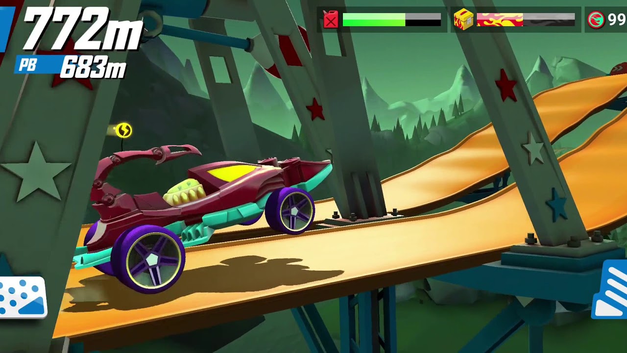 Hot Wheels: Race Off | Set 4/6 - Creature | 3 STARS IN ALL LEVELS (Android)