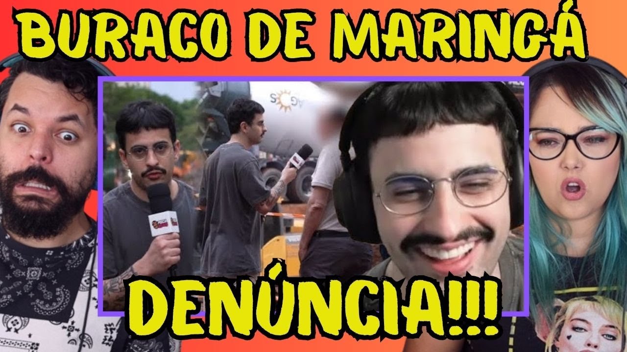 De olho no buraco de Maringá! Orochidois // REACT