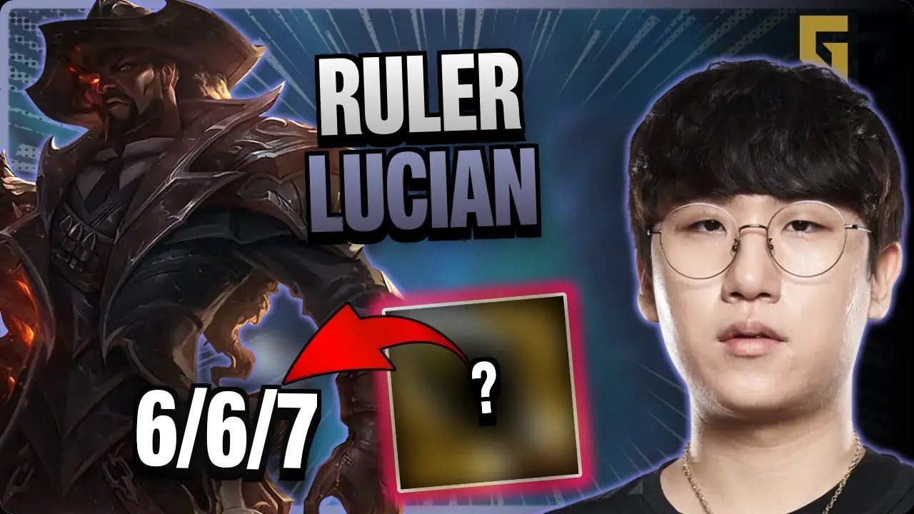 GEN Ruler BOTTOM Lucian vs Ezreal | 15.11