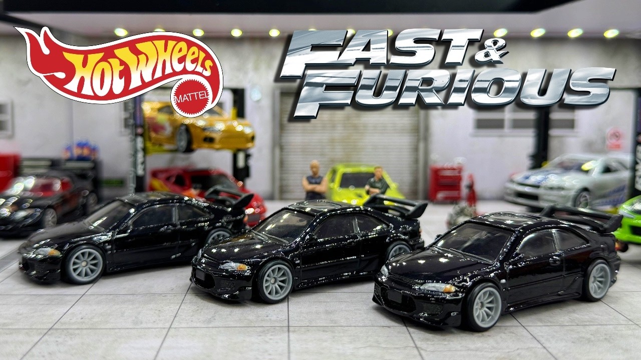 Unboxing Hot Wheels Premium Fast and Furious Set *Heist Civic & Tokyo Drift Evo*
