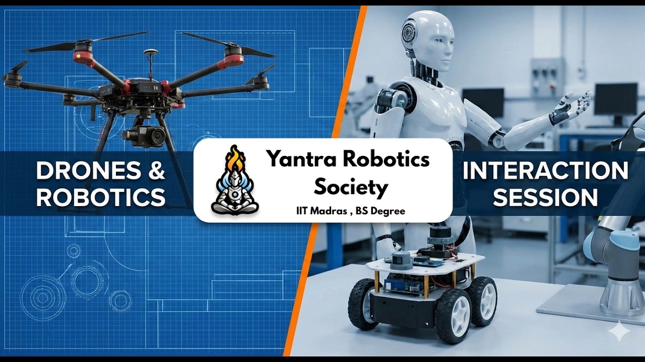 Inside Drone & Robot Building | Yantra Robotics Club Interaction Session