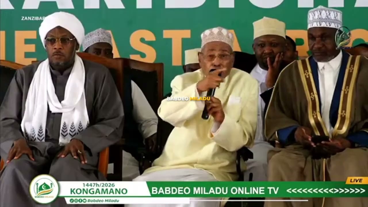 TAZAMA MWENYEBABA HAKUTAKA KUWAACHA MAWAHABI ALIPOPEWA ATOE SALAM, KONGAMANO ZNZ
