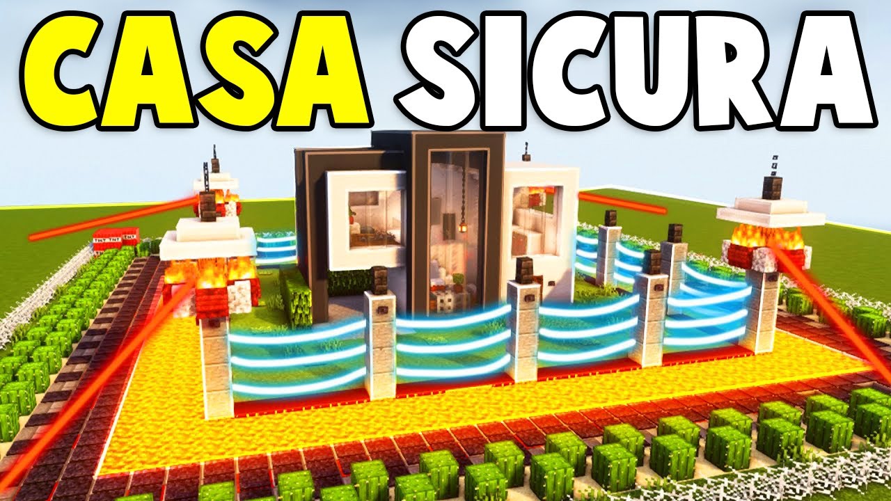 COME FARE LA CASA PIÙ SICURA DI MINECRAFT