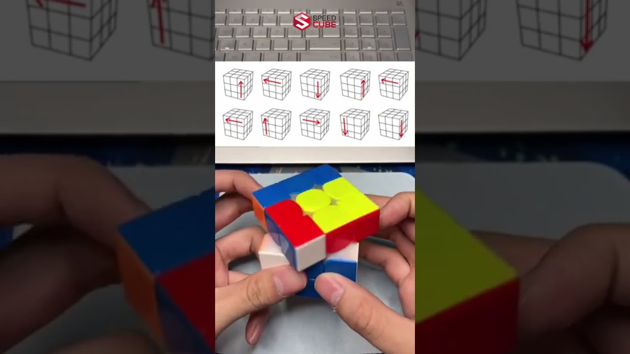 Hướng dẫn c&aacute;ch giải Rubik 3x3 - Giải Rubik 3x3 theo điệu nhạc cực hay | Speedcube