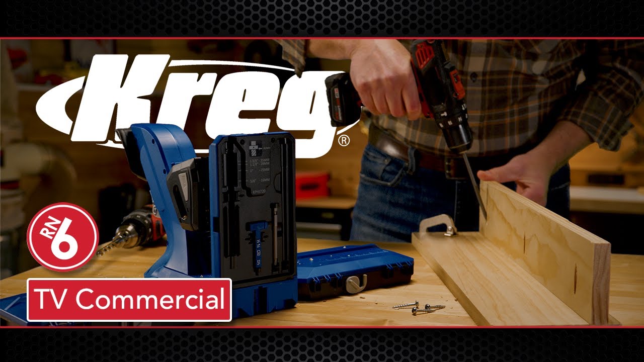 Kreg Pocket-Hole Jig 720Pro (TV Commercial)