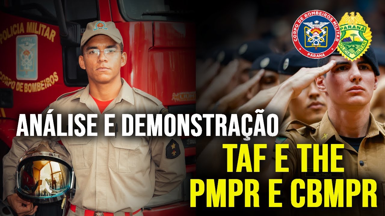 O que Você Precisa Saber Sobre o TAF e THE da PMPR para Passar