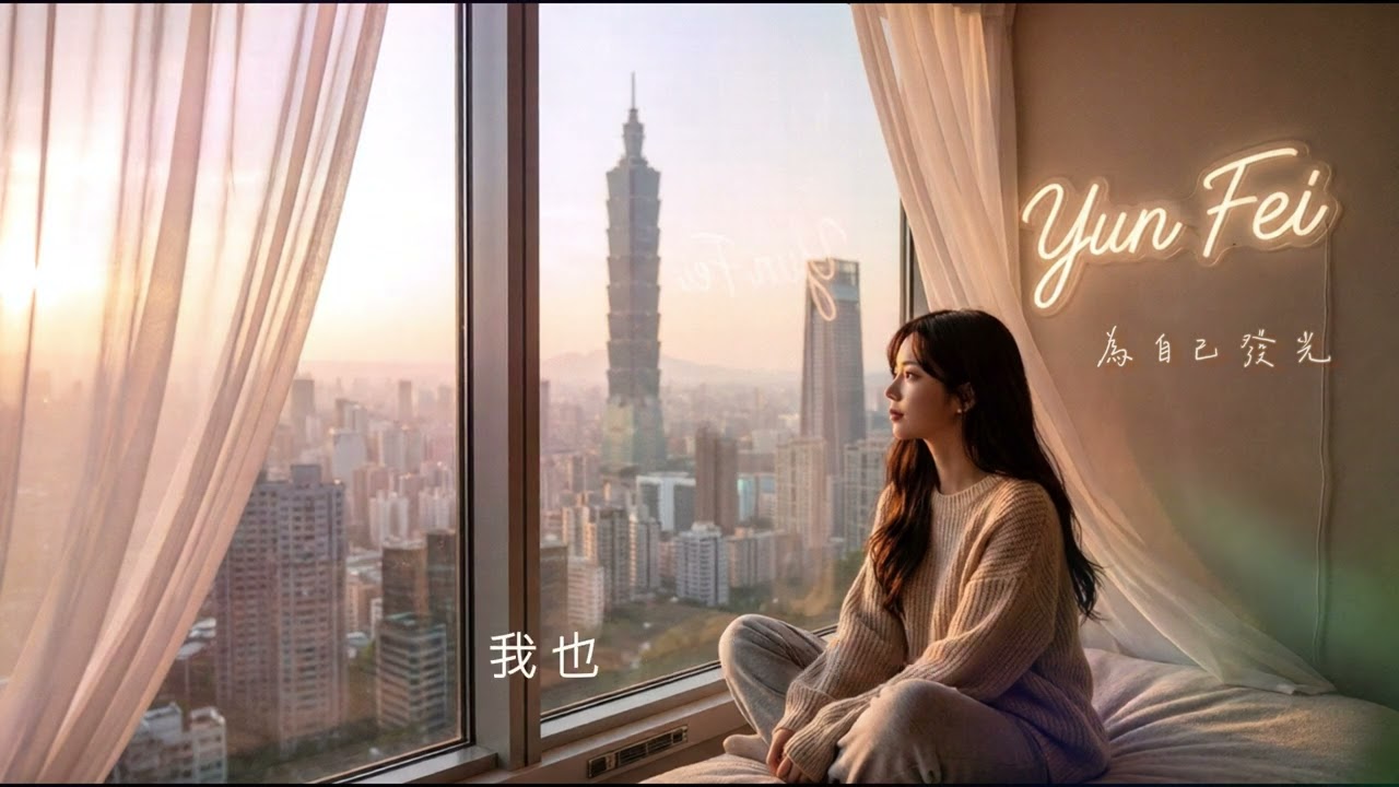 《為自己發光》YunFei｜清新女聲｜2026流行歌曲🔥｜獻給正在努力生活的你 ✨ #2026新歌