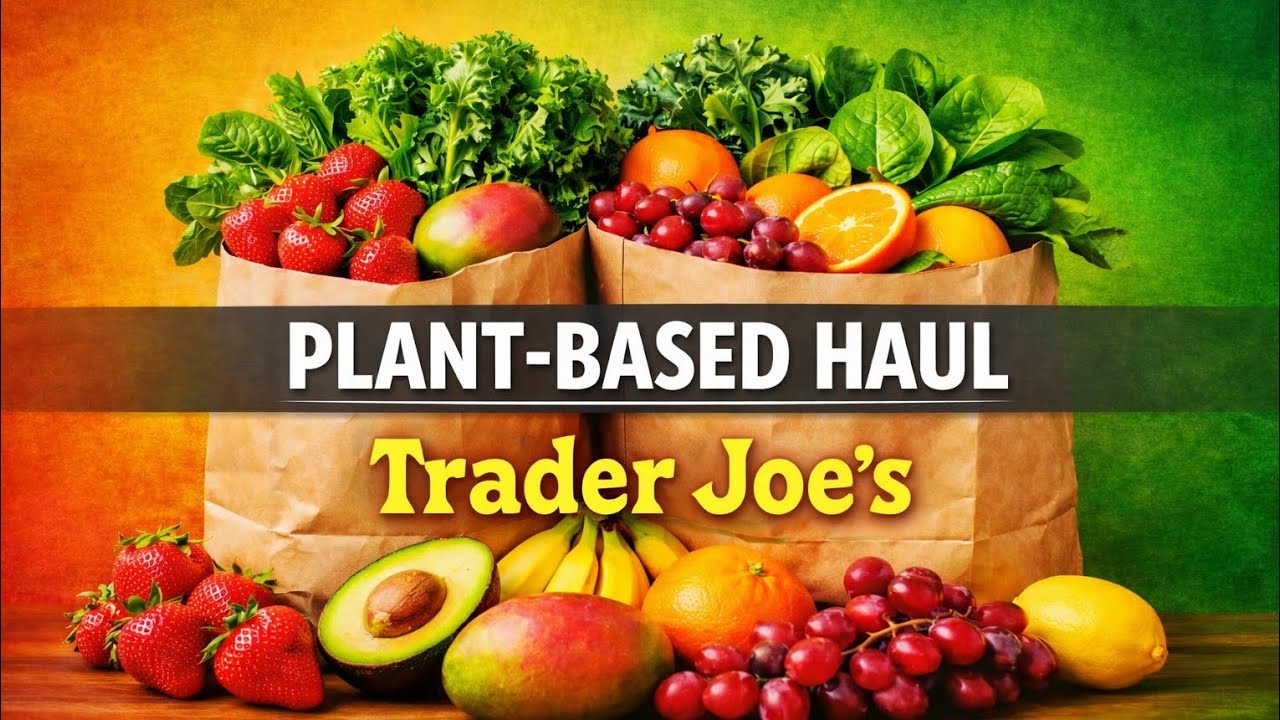 Come To Trader Joe’s With Me | Friday Night Plant-Based Grocery Run