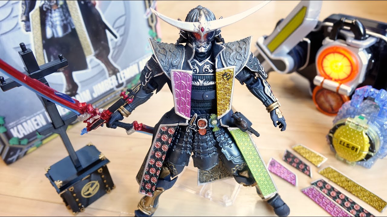 ジンバー全種盛り！プレバン限定 SIC 仮面ライダー鎧武 ジンバーレモンアームズ レビュー！ピーチとチェリーに着せ替え可能！鎧飾りVerにも変形！ガイム
