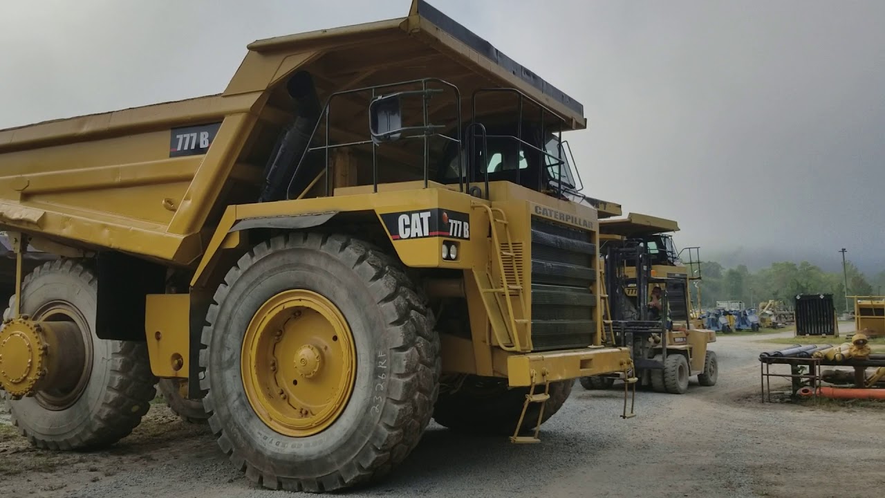 CATERPILLAR 777B OFF HIGHWAY ROCK HAUL TRUCK