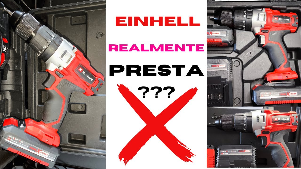 Parafusadeira Einhell Realmente presta