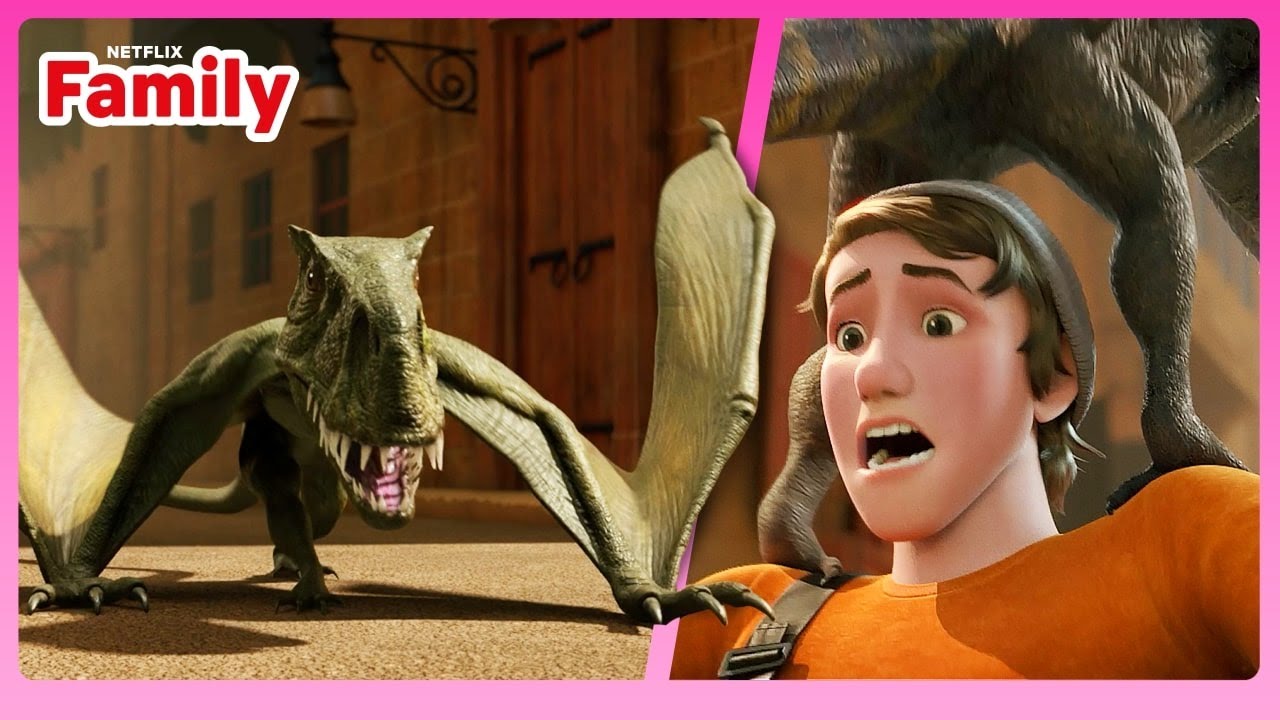 Dinosaur Rampage ERUPTS in Malta! | Jurassic World: Chaos Theory | Netflix Family