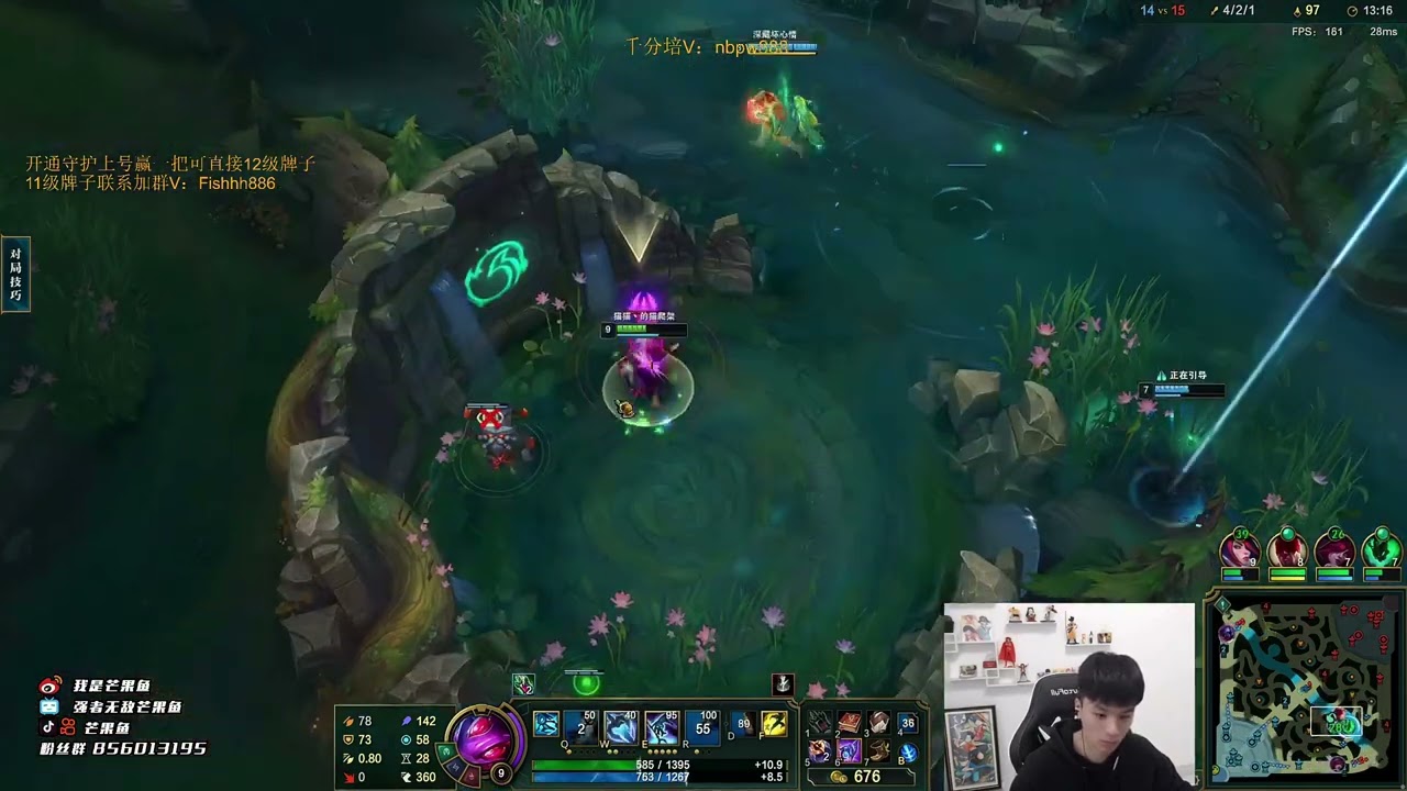 Mangofish Fizz vs Cassiopeia CN server Master
