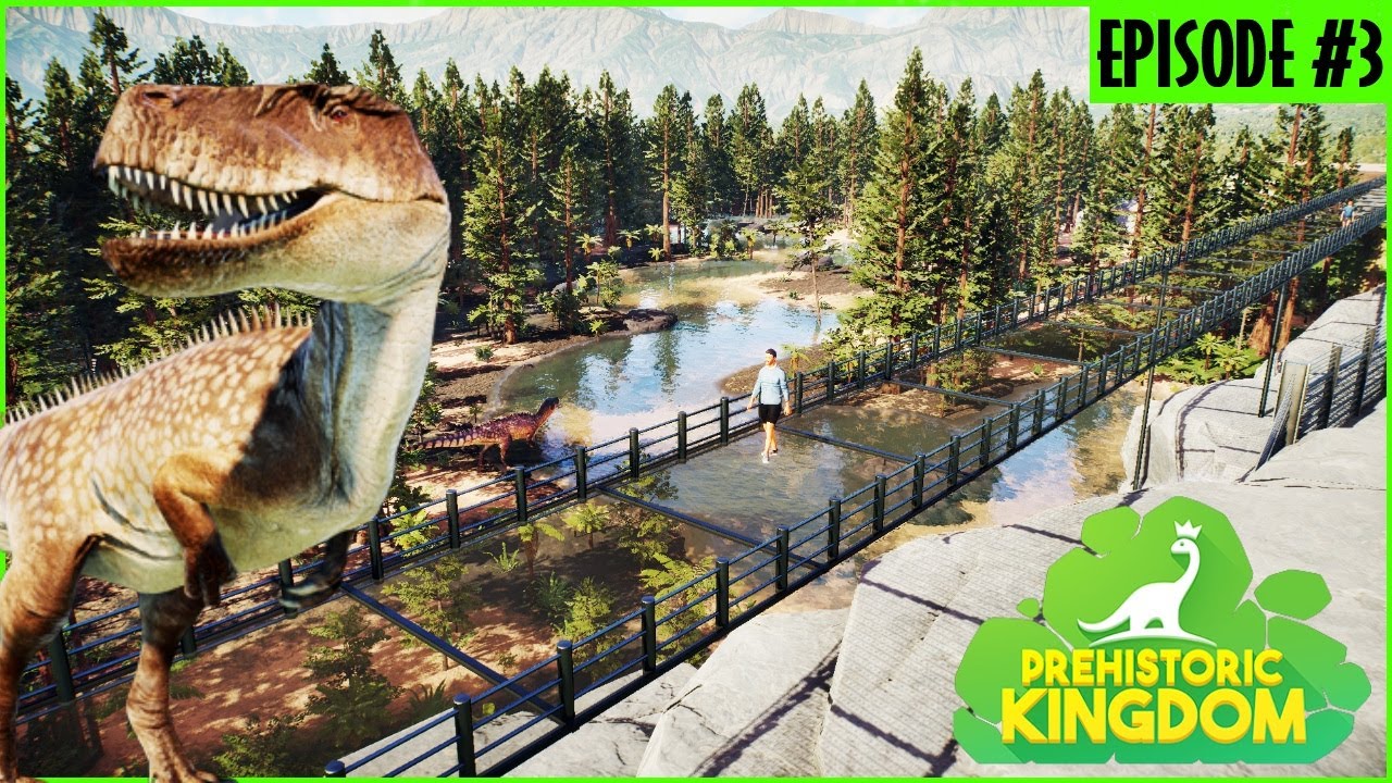 TORVOSAURES + PONT en VERRE! | Prehistoric Kingdom | Playthrough Part. 3