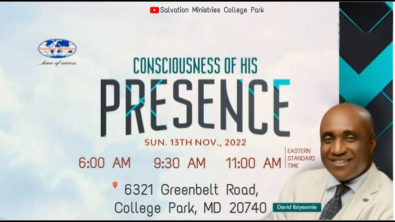 CONSCIOUSNESS OF HIS PRESENCE | PART 1| 11/13/2022