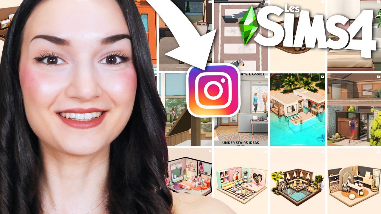 Je teste des ASTUCES INSTAGRAM construction (et je galère mais c’est beau ! 🤣) | Tuto Sims 4