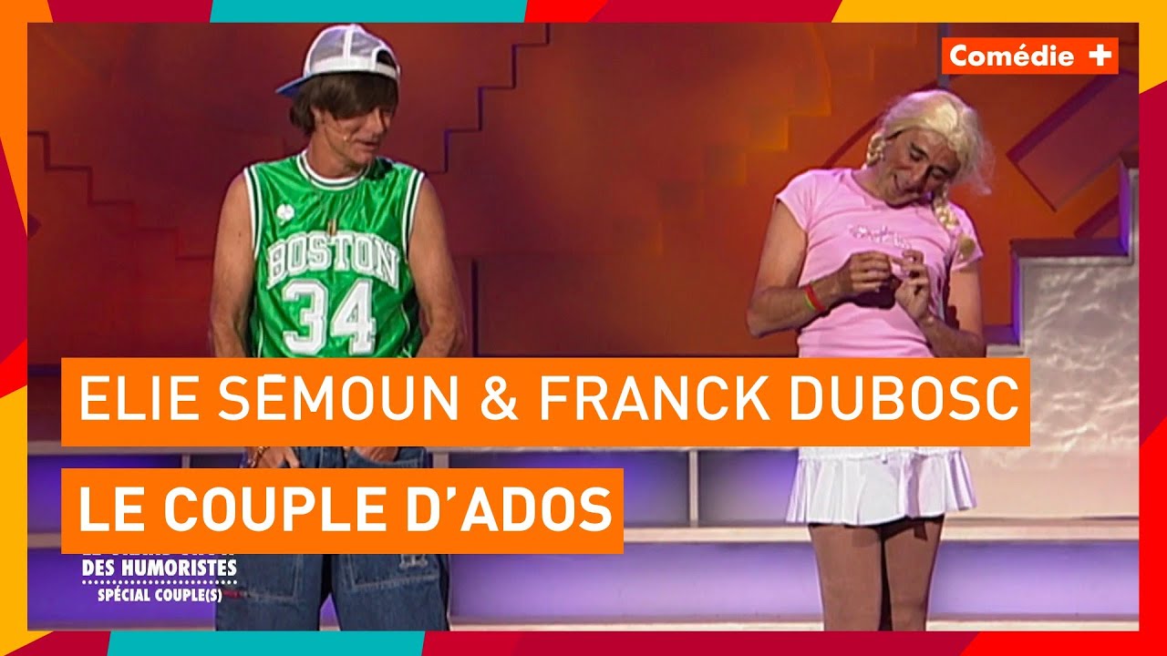 Elie Semoun et Franck Dubosc - Le couple d'ados - Com&eacute;die+