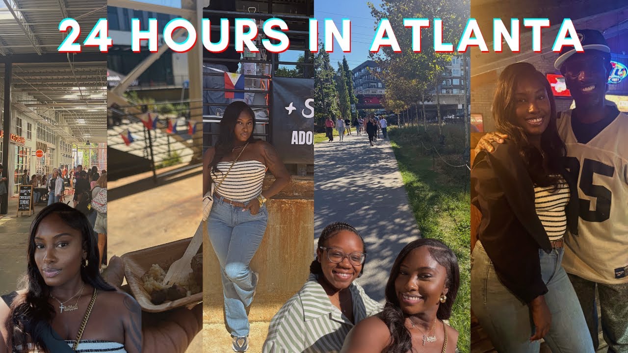 24 HOURS IN ATL | Sawsawan Adobo Tasting + Atlanta Beltline + Seeing my Dad ❤️
