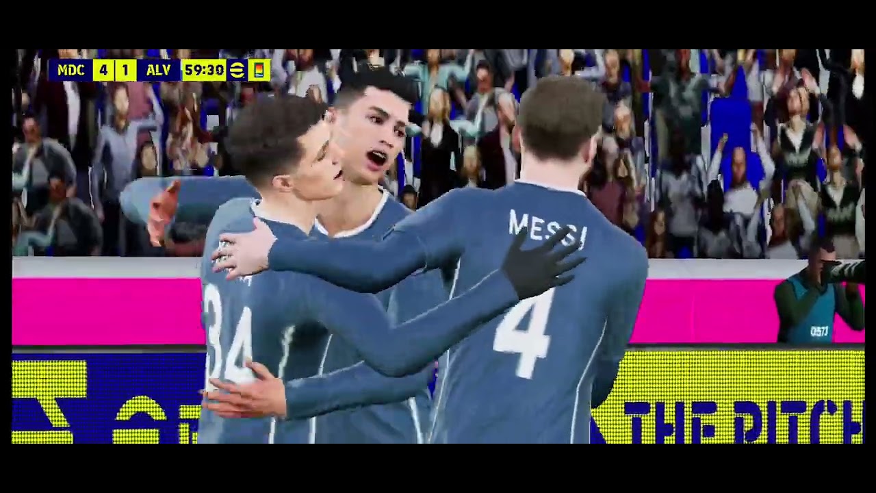 PES MOBILE GAME PLAY FANTASTIC MACTH HIGHLIGHTS END TO ENJOY THA MACTH HIGHLIGHTS #efootball 