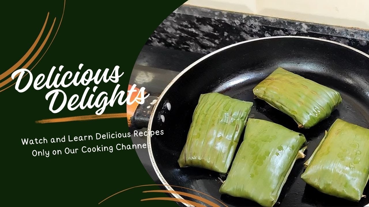 বাধন ছাড়া কলা পাতায় পোস্ত পাতুরি  অসাধারণ খেতে ।