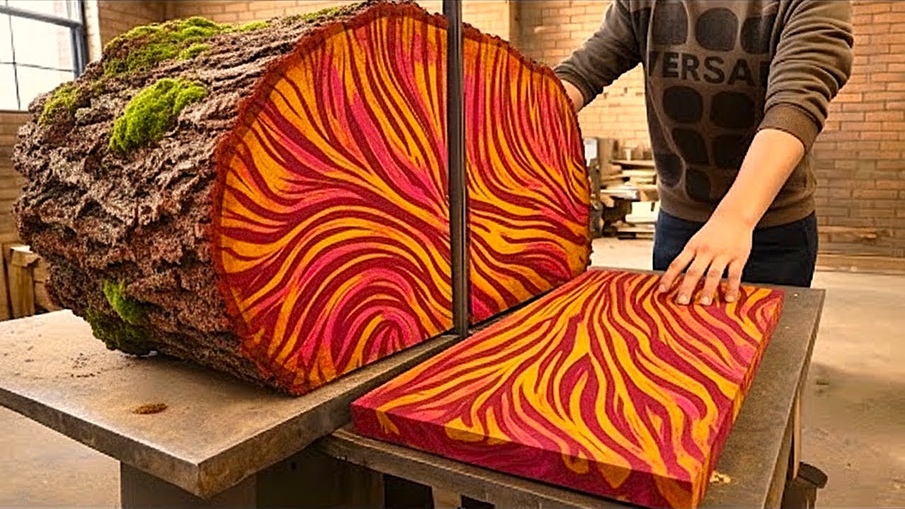 Watch a Master Carpenter Transform Raw Wood into Breathtaking Works of Art!  DT Woodworking