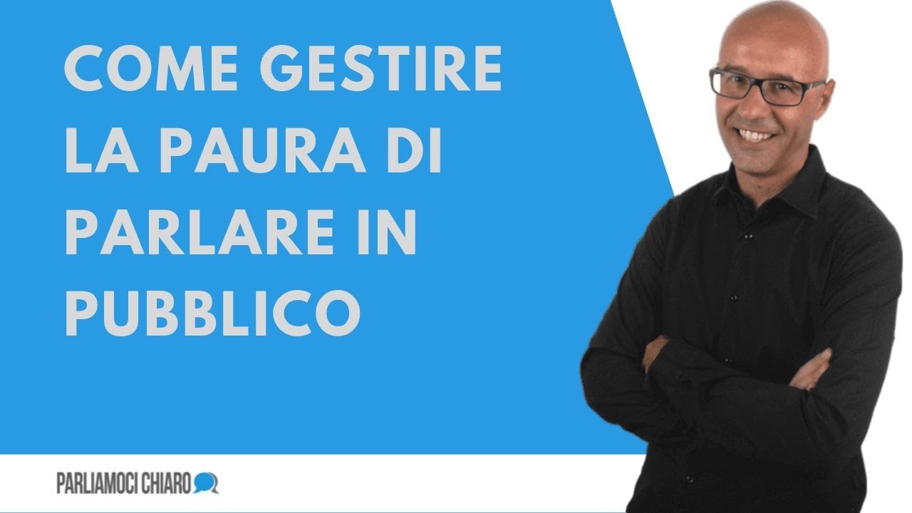 Come parlare in pubblico efficacemente# 4: Gestire la paura del pubblico