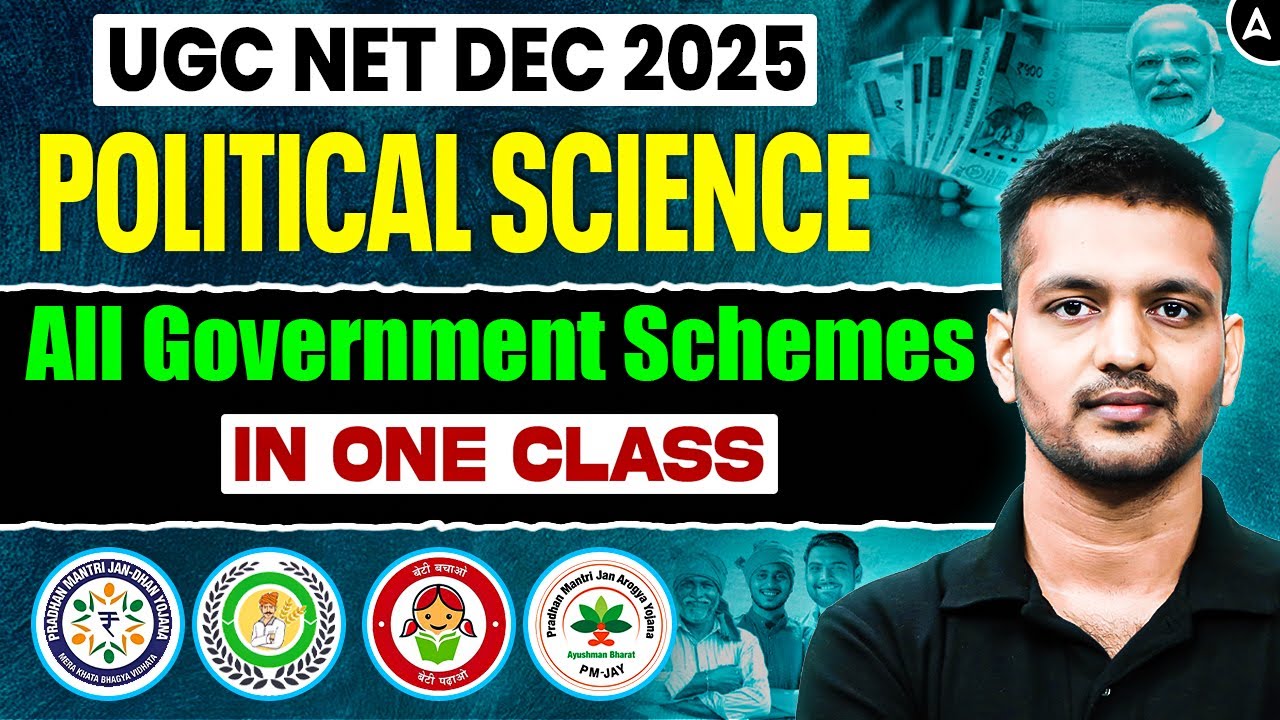 Government Schemes 2025 | All Government Schemes In one Class By Puneet Sir
