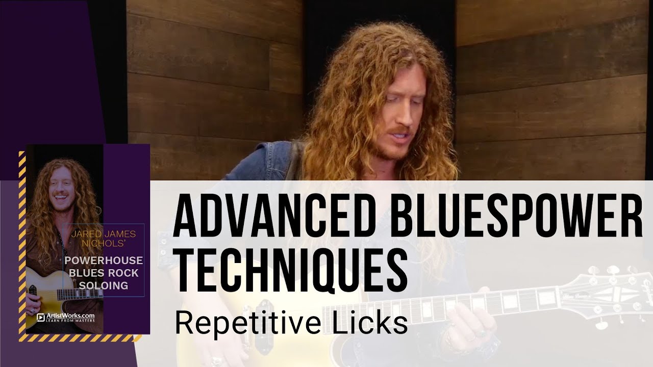🎸 Урок игры на гитаре Джареда Джеймса Николса — Продвинутые техники Bluespower — Повторяющиеся фр...
