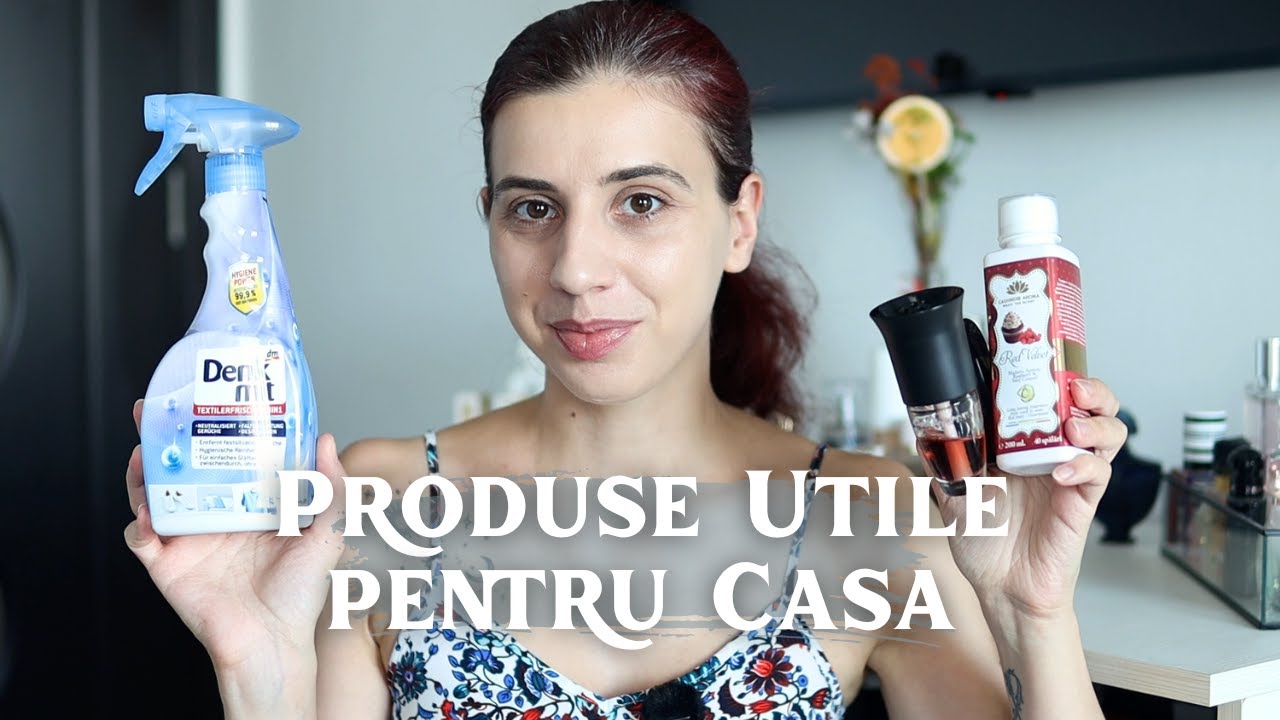 PRODUSE UTILE pentru curatenia casei si odorizare | Swiffer, Sgrassatore, Cashmere Aroma, Denkmit