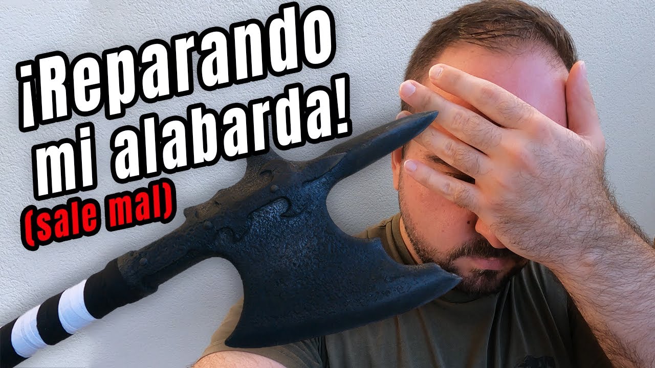 Reparando mi alabarda de softcombat (SALE MAL) - Tutorial Cabeza Alabarda Falcon Calimacil