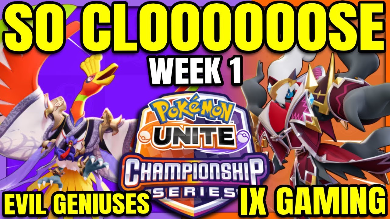 TWO EVEN MATCHED TEAMS Evil Geniuses vs IX Gaming - UCS NA | Pokemon Unite