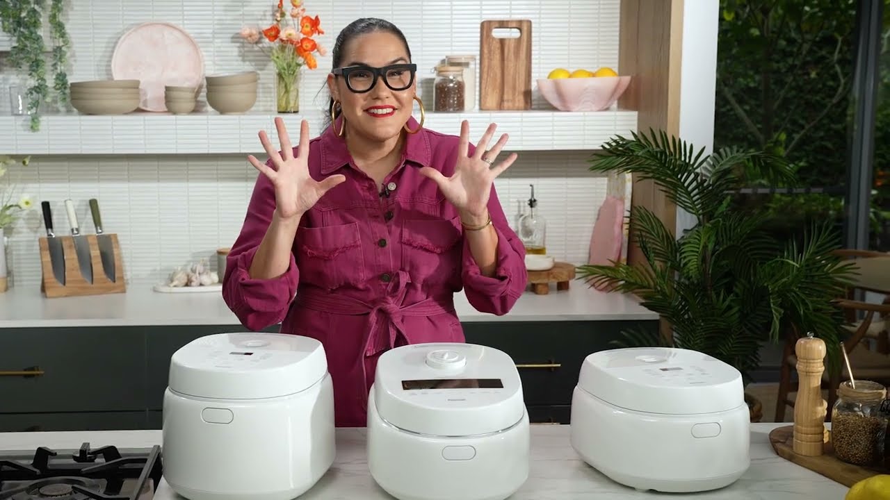 Marion Grasby Loves the Panasonic SR-DK104, SR-DL104 and SR-DL184 Rice Cookers