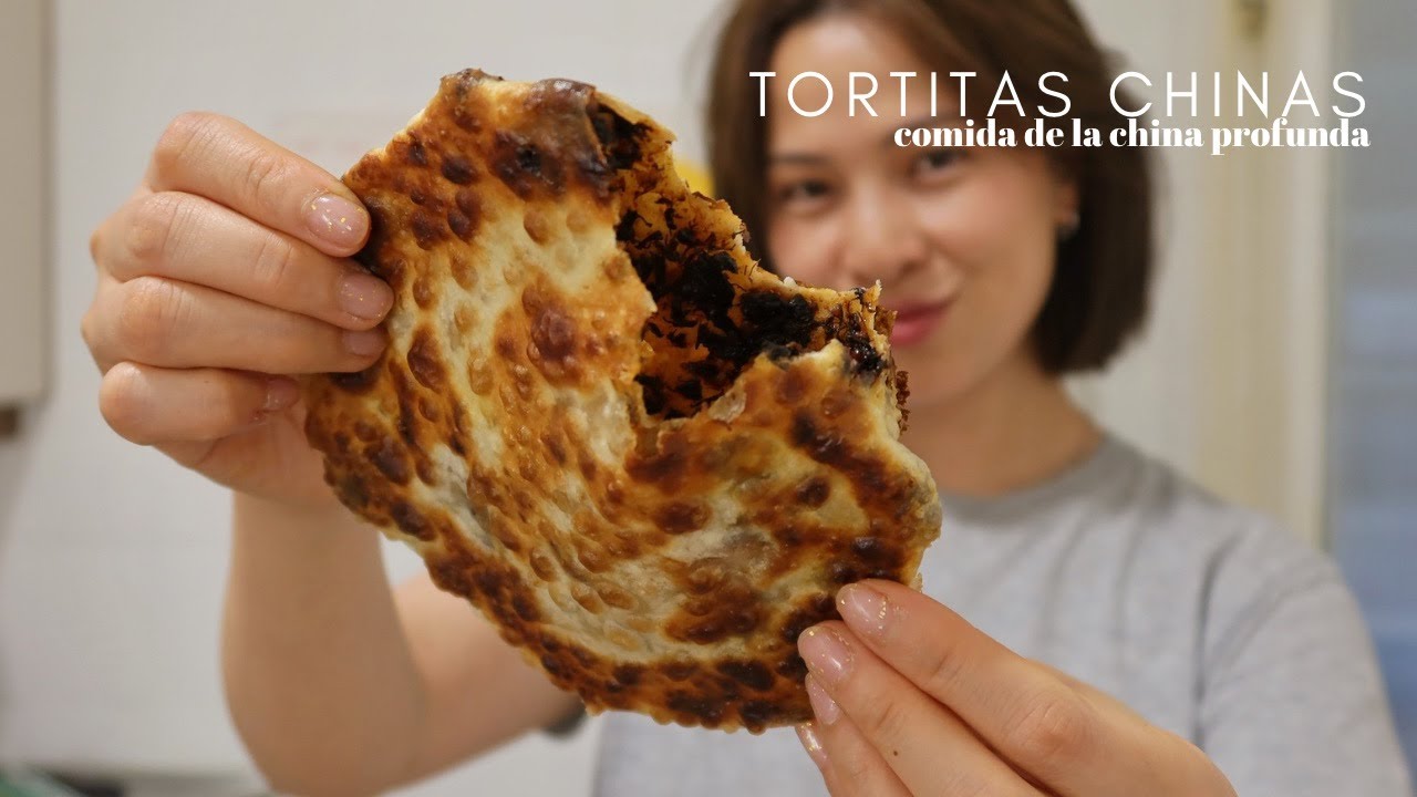 Así preparo las TORTITAS CHINAS o “mei cai bing” - Comida real de la china profunda | SoYui