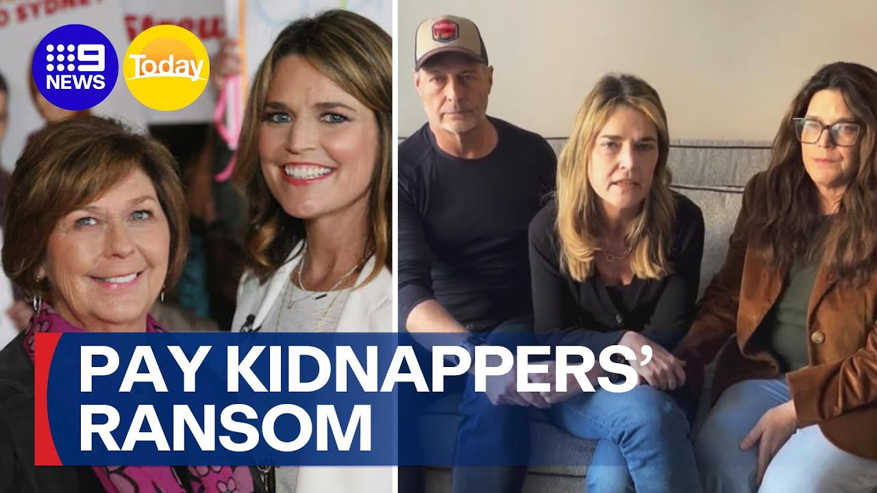 US TV star to pay ransom for mother as second deadline looms | 9 News Australia