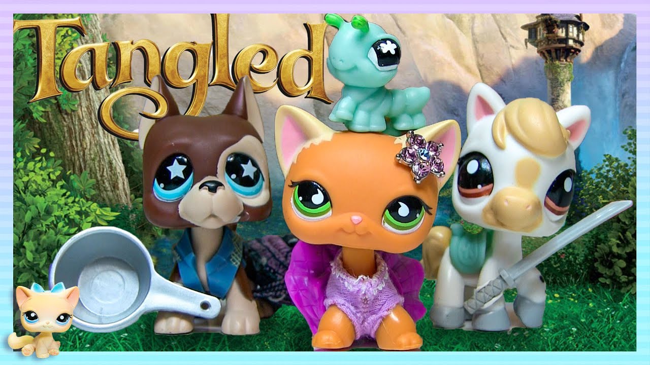 Disney Princess as an LPS! - Disney Tangled Characters in LPS Form