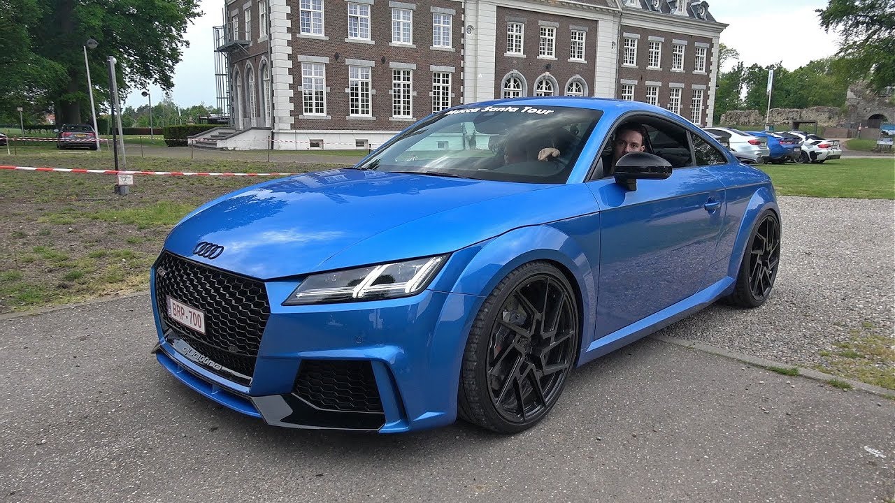 Audi TT RS 8S 2.5 TFSI Stage 4 TTE700 Hybrid Turbo & Decat Downpipe 658HP!