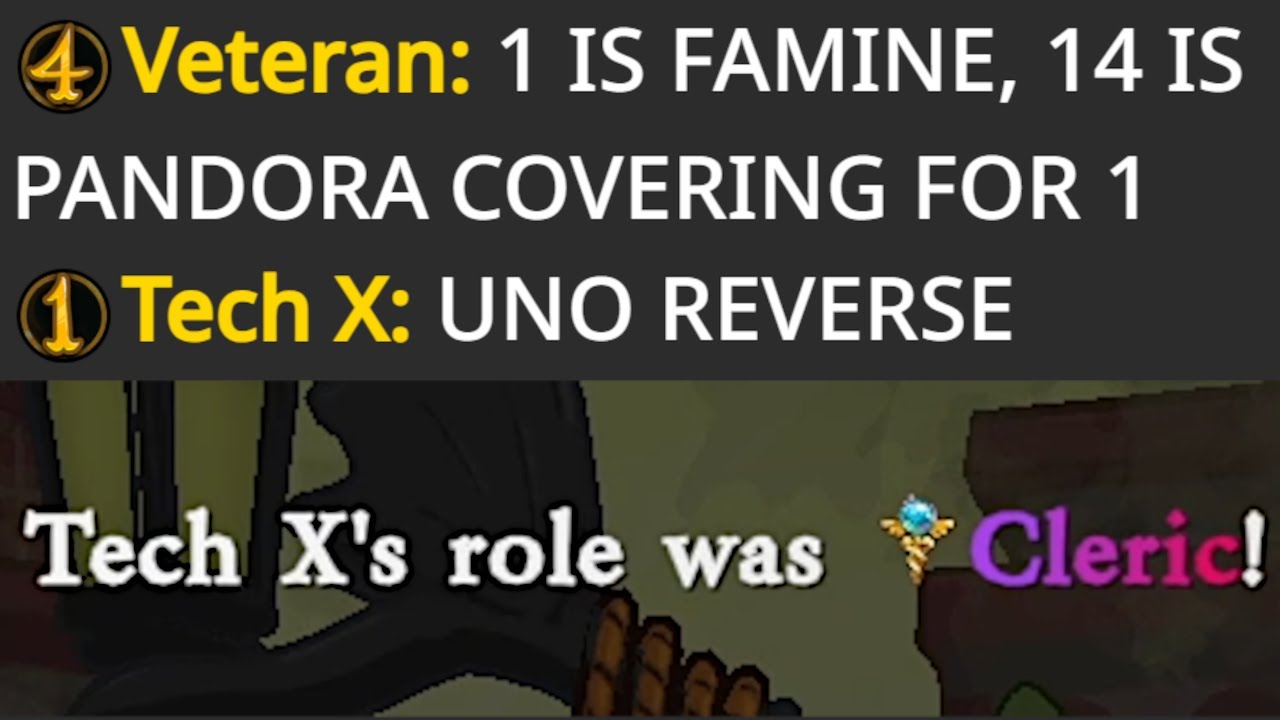 They all thought our Traitor was Famine... - BetterTOS2 Town Traitor