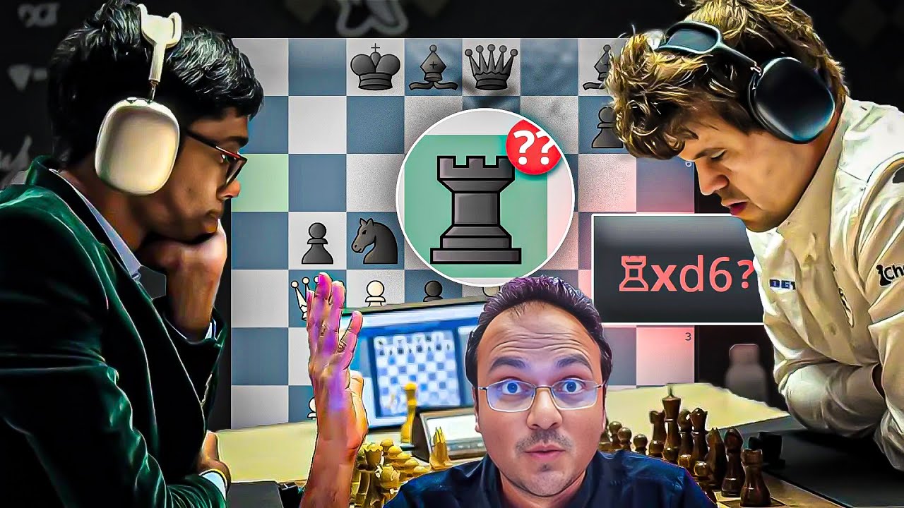 Praggnanandhaa's insane accuracy to down Magnus Carlsen | Freestyle Chess Las Vegas