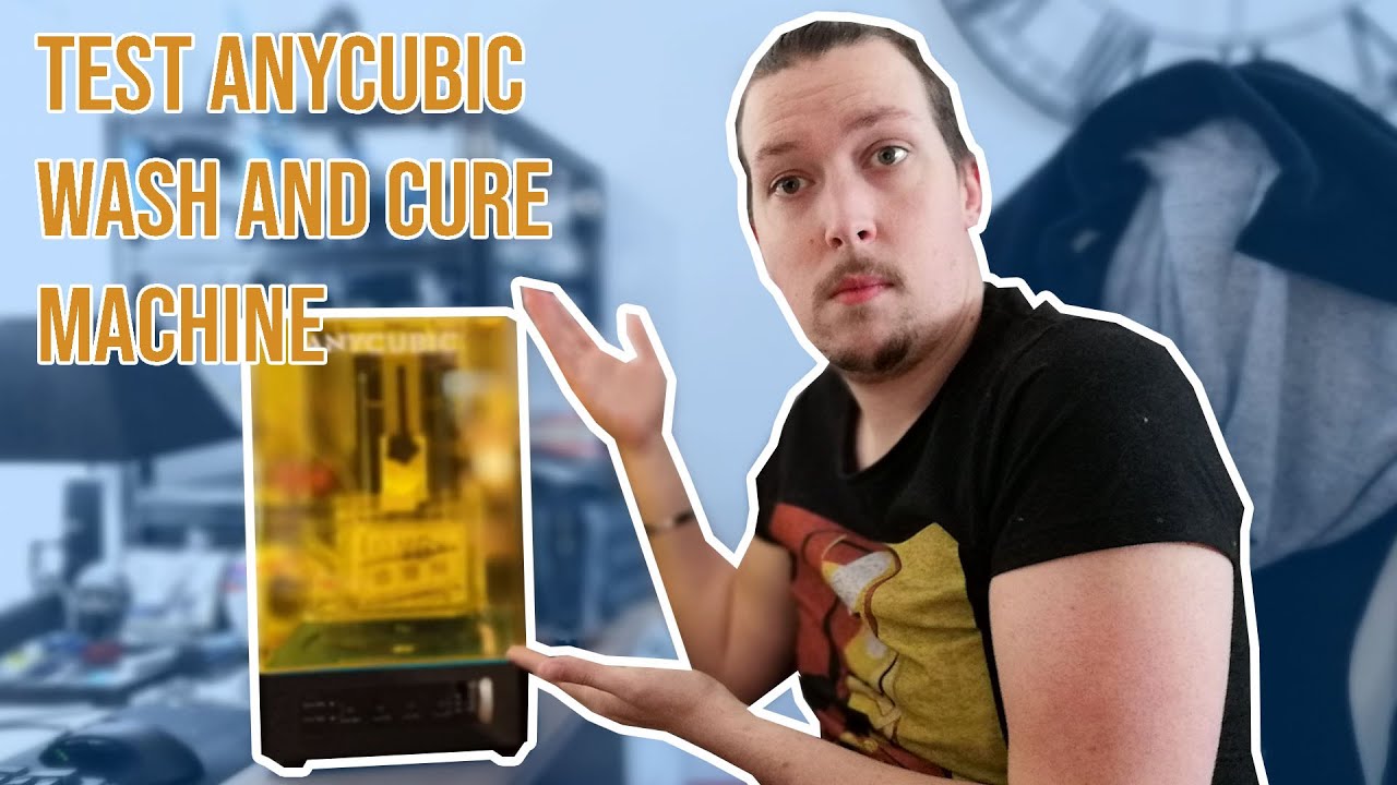 Test de la Anycubic Wash and Cure Machine