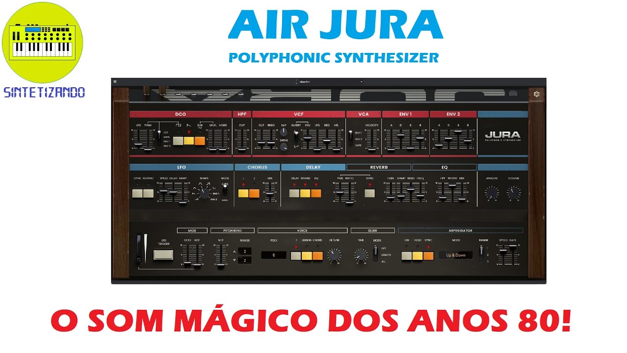Air Jura - O som mágico dos anos 80!