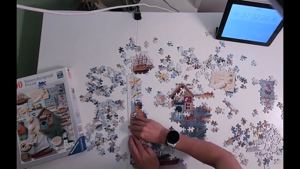 Maritime Moments   Ravensburger jigsaw puzzle time lapse