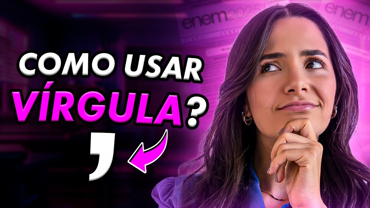 Vírgula no ENEM: as 3 regras que transformam sua nota na Competência 1
