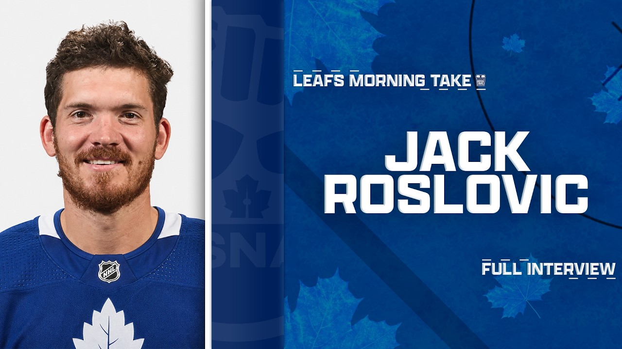 Jack Roslovic on Joining the Maple Leafs & Reuniting with Auston Matthews