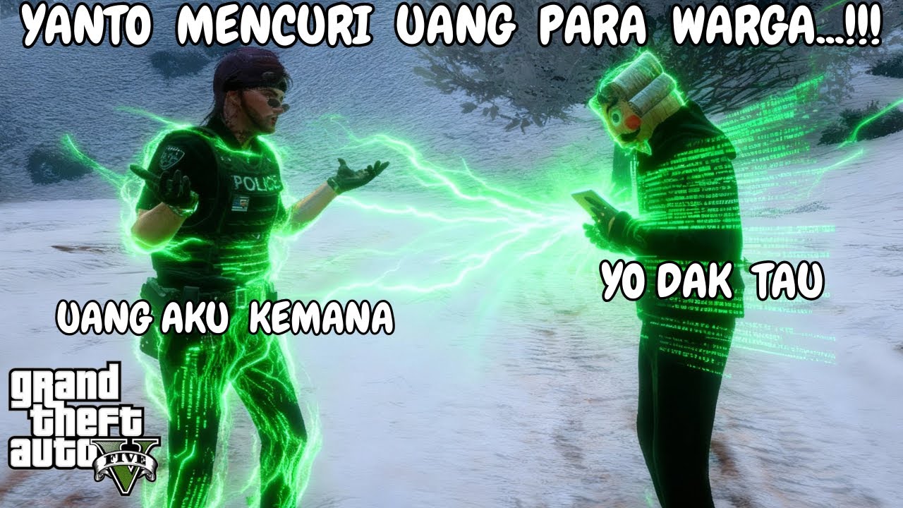YANTO HACKING BANK WARGA - GTA V ROLEPLAY