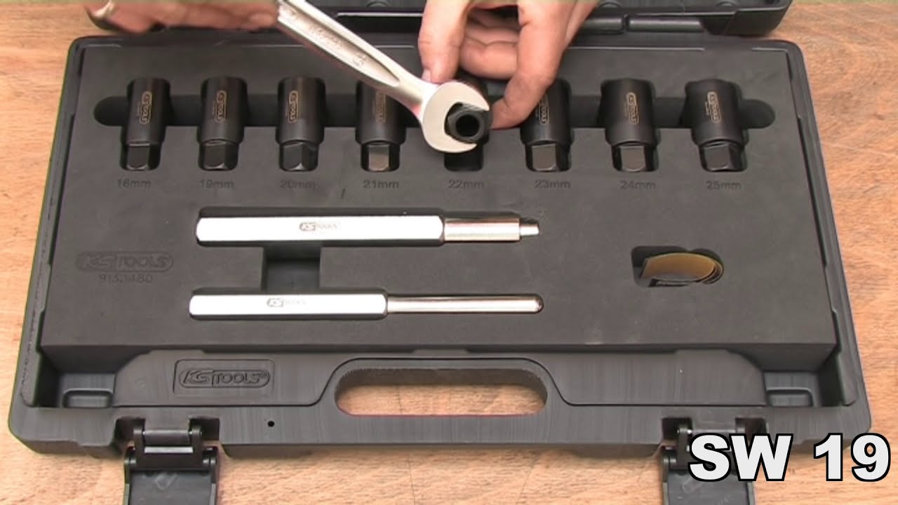 Anwendungsvideo Radsicherungs-Demontageset KS Tools 913.1480