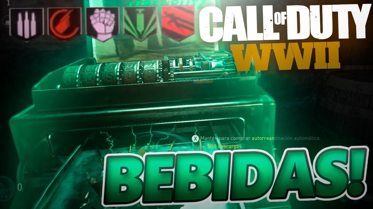 TODAS las BEBIDAS/VENTAJAS ZOMBIS | WWII - EL ÚLTIMO REICH