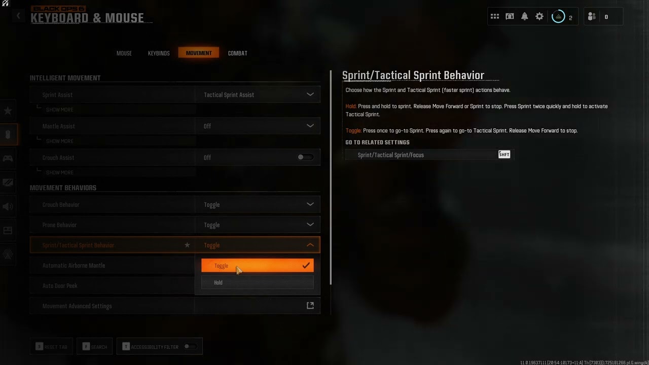 Black Ops 6: How to Set Sprint & Tactical Sprint as Toggle or Hold