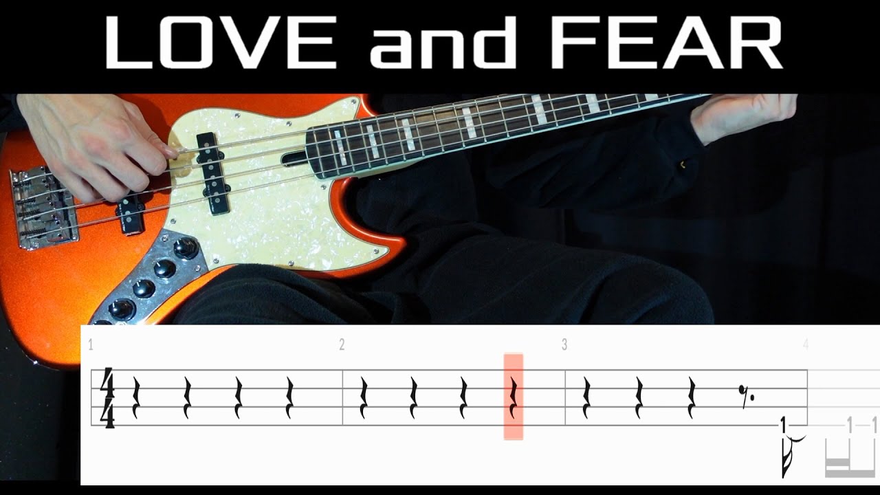 LOVE and FEAR (Xdinary Heroes) - Bass Cover WITH TABS